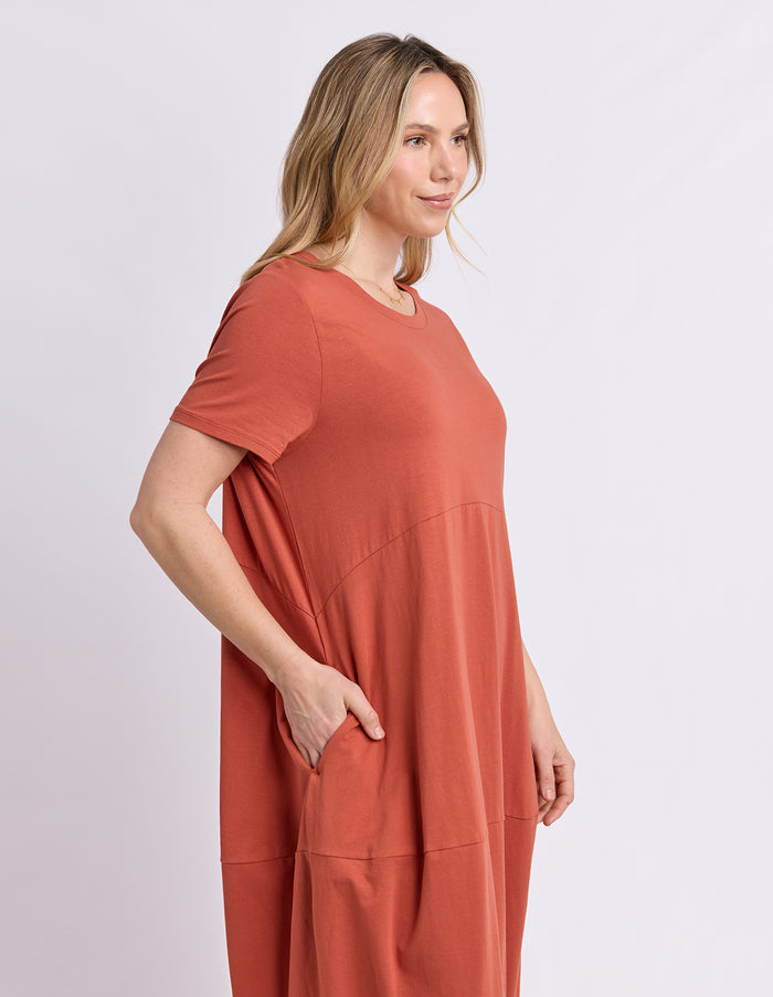 Elm Diana S/S Dress Earth