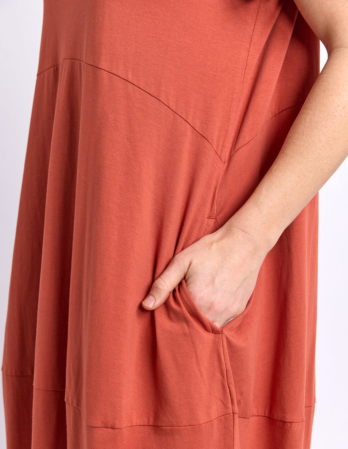 Elm Diana S/S Dress Earth