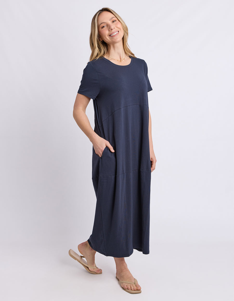 Elm Diana S/S Dress- Navy