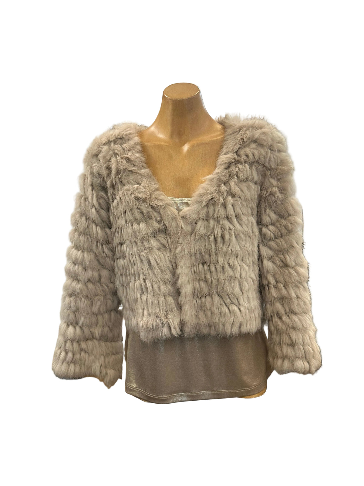 Studio S Fur Bolero - Champagne
