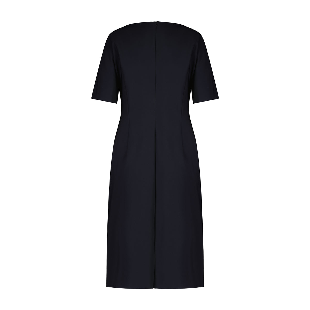 Paula Ryan Spliced Bodice Dress - Navy/Hot Pink/White