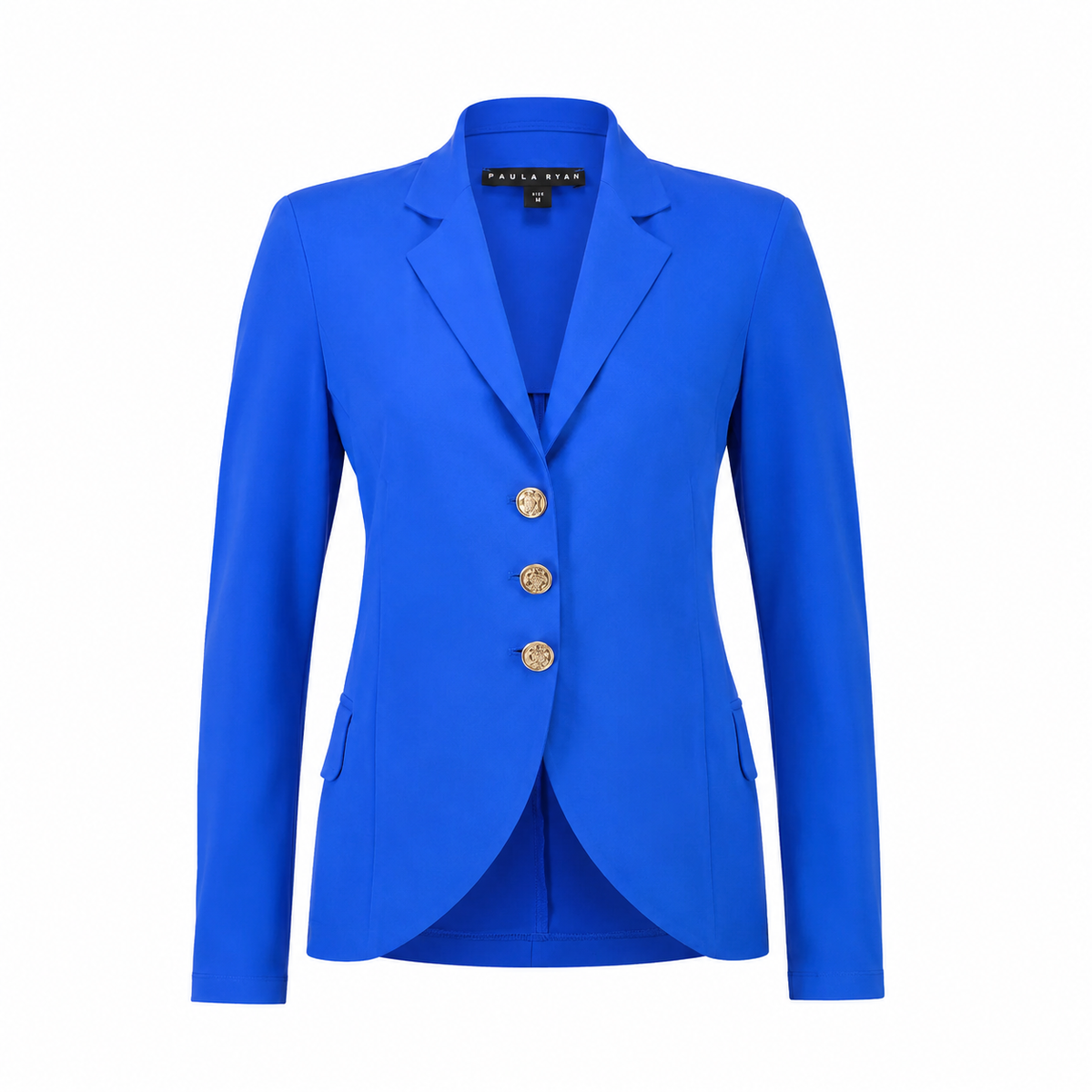 Paula Ryan Summer Boyfriend Jacket - Greek Blue