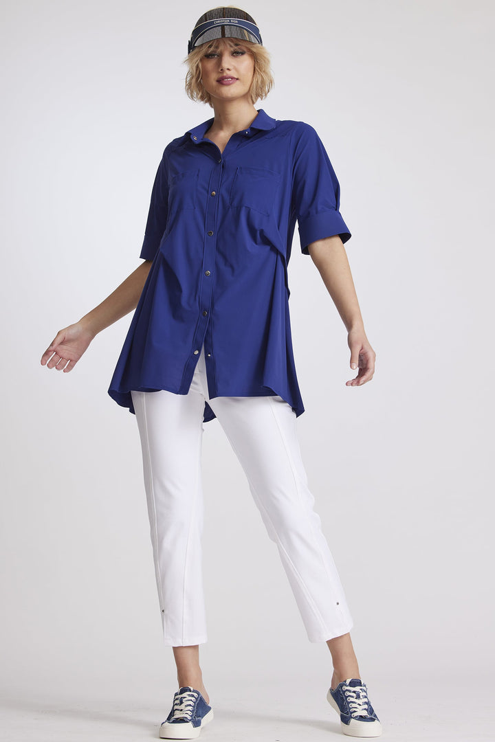 Paula Ryan Tuck Swing Shirt