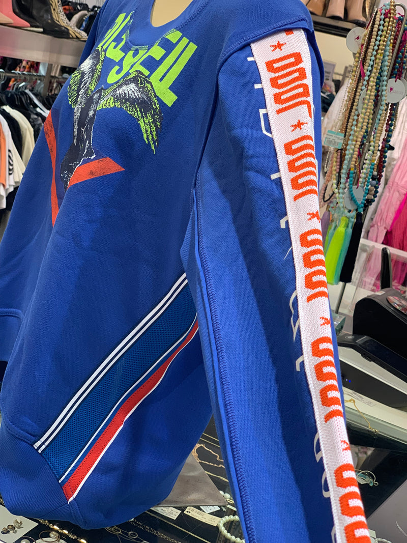 Diesel F-Lyandy Sweater Cobalt