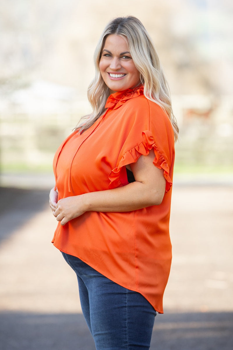 Stella Royal Scarlett Top - Orange