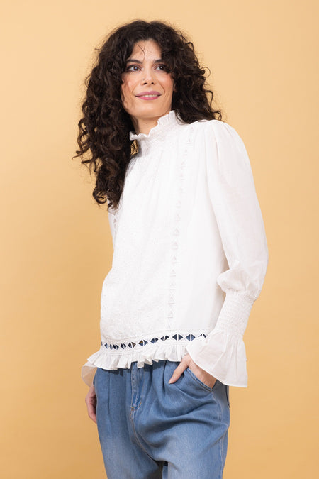 Amaya Frankie Skirt-Denim
