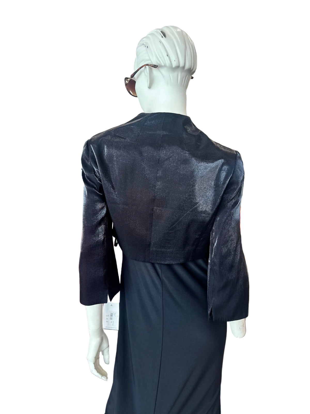 Mr K Iridescent Bolero - Black