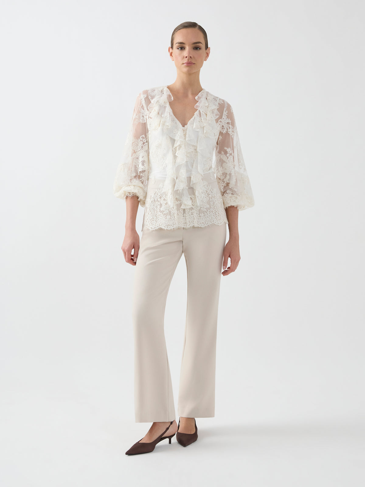 Moss & Spy Antoinette Blouse - Cream
