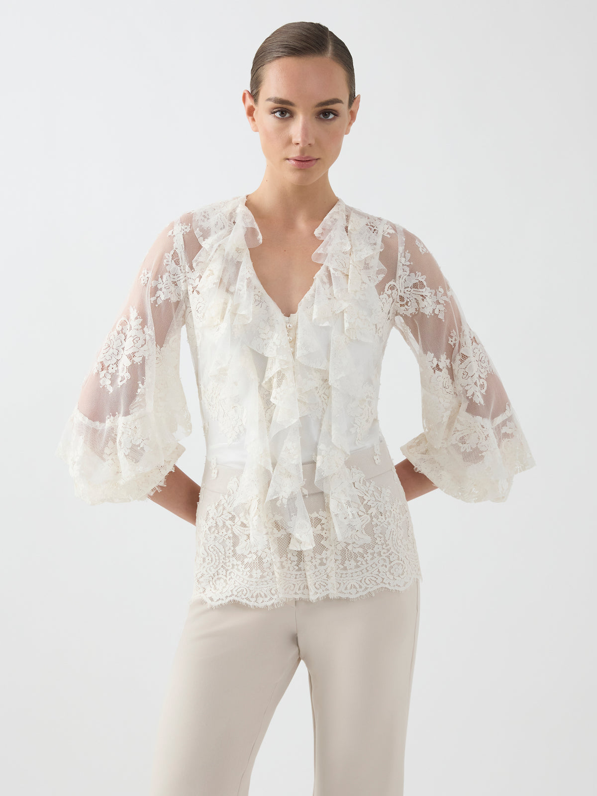 Moss & Spy Antoinette Blouse - Cream