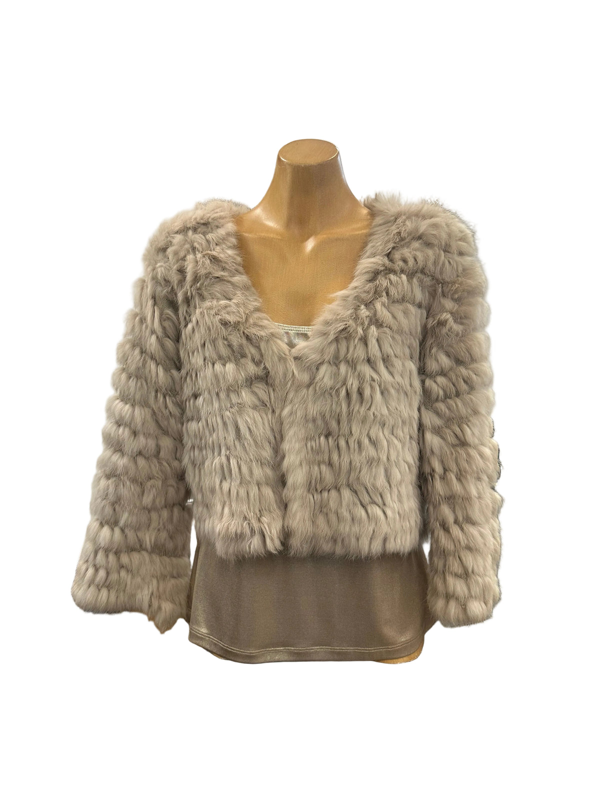 Studio S Fur Bolero - Champagne