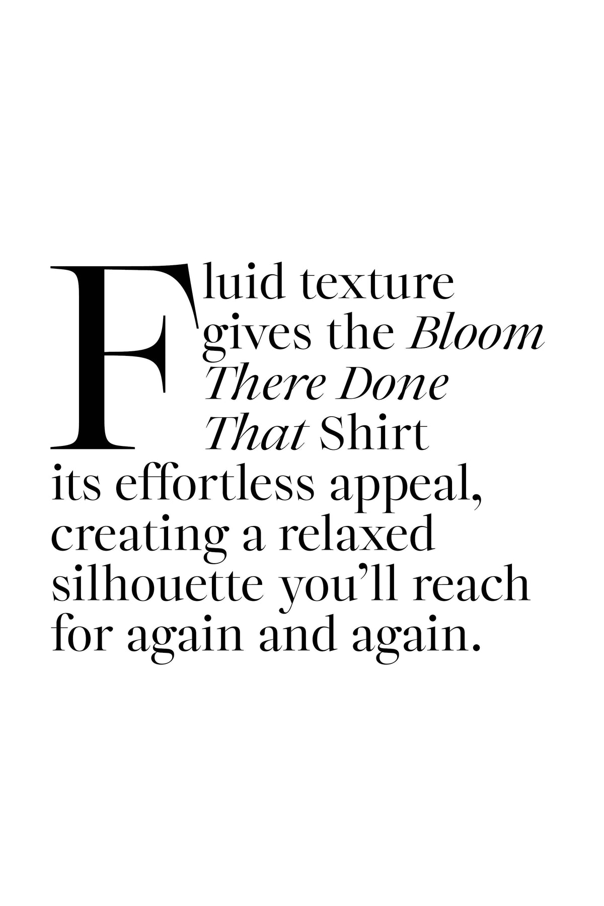 Coop Bloom There Shirt