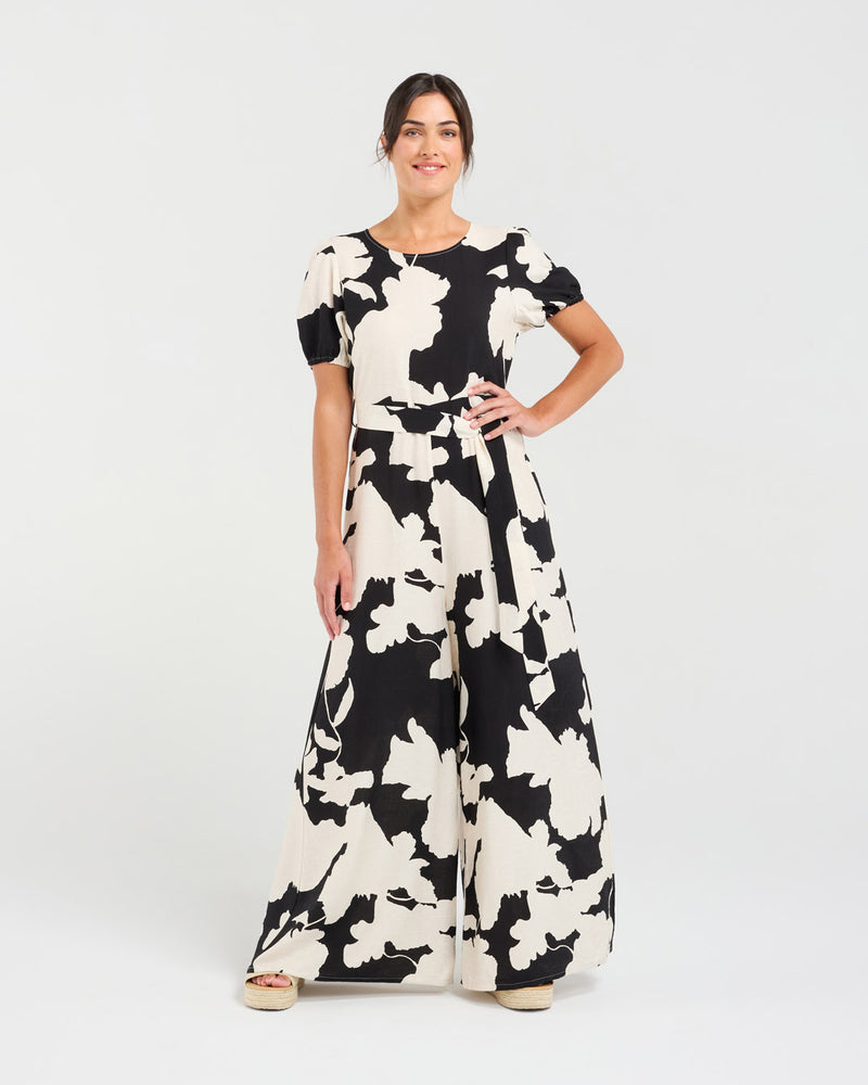 Blackstone Juliana Jump Suit - Black