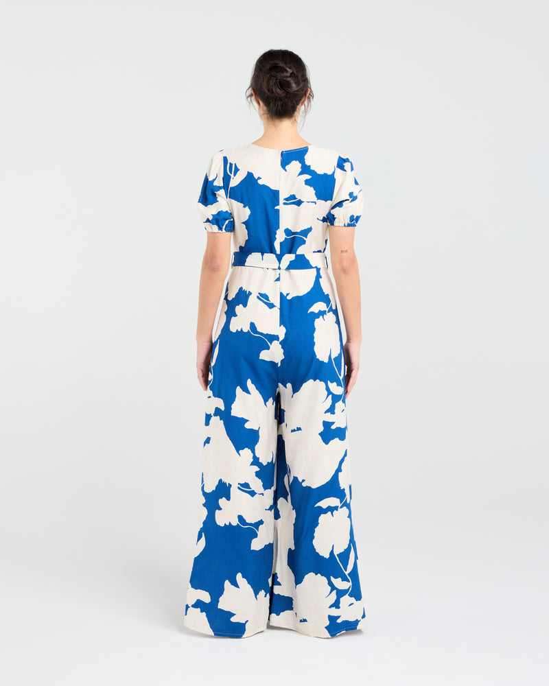 Blackstone Juliana Jump Suit - Blue
