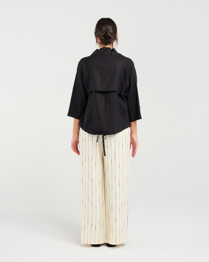 Blackstone Victoria Zip Jacket - Black