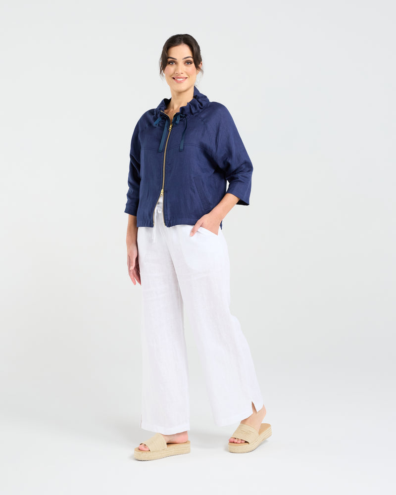 Blackstone Victoria Zip Jacket - French Navy