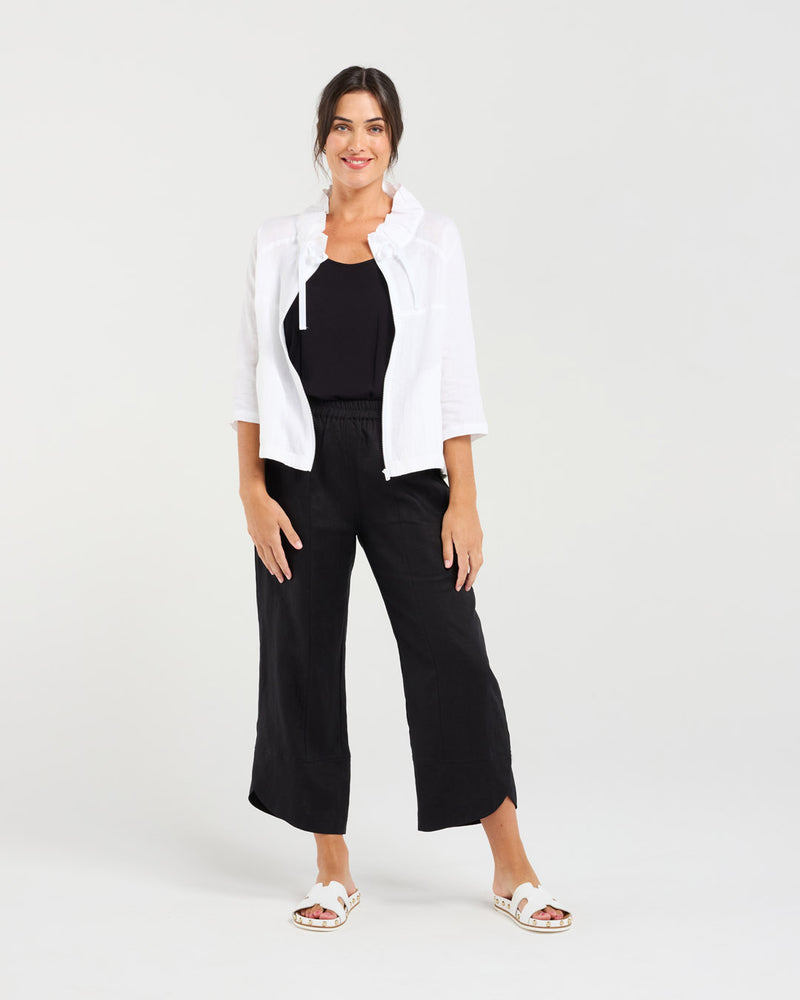 Blackstone Victoria Zip Jacket - White