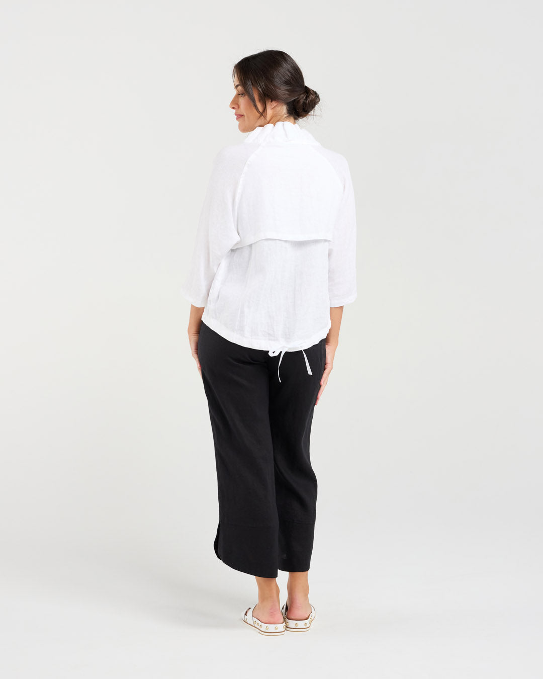 Blackstone Victoria Zip Jacket - White