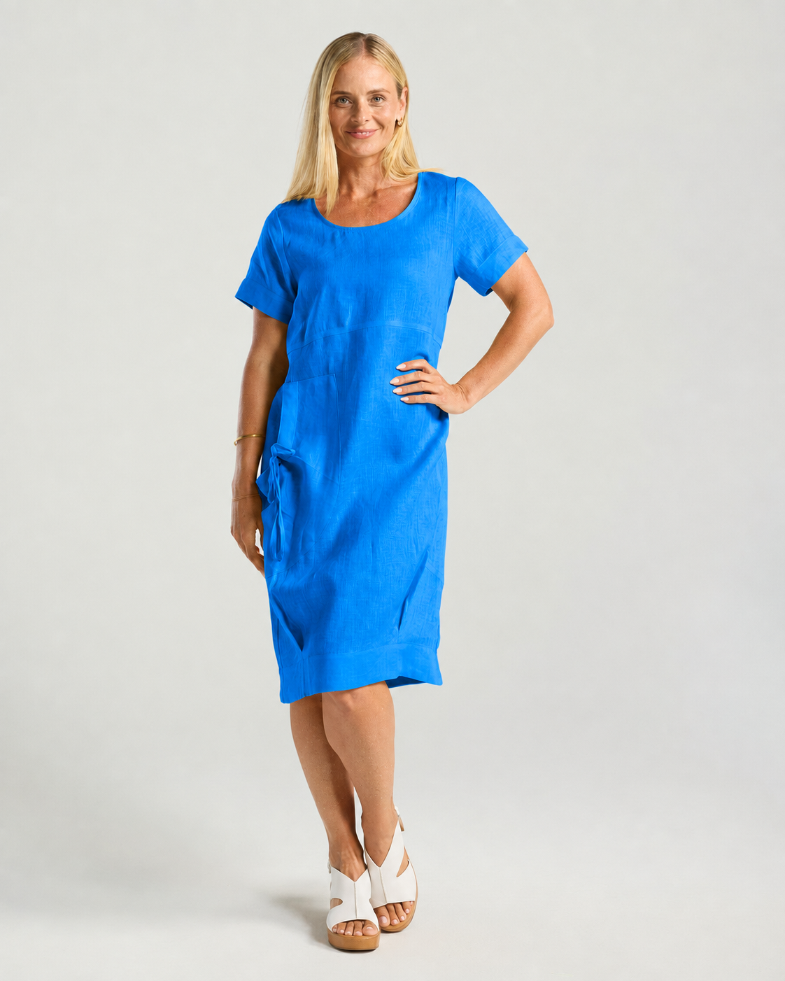 Blackstone Lillian Dress Bay Blue