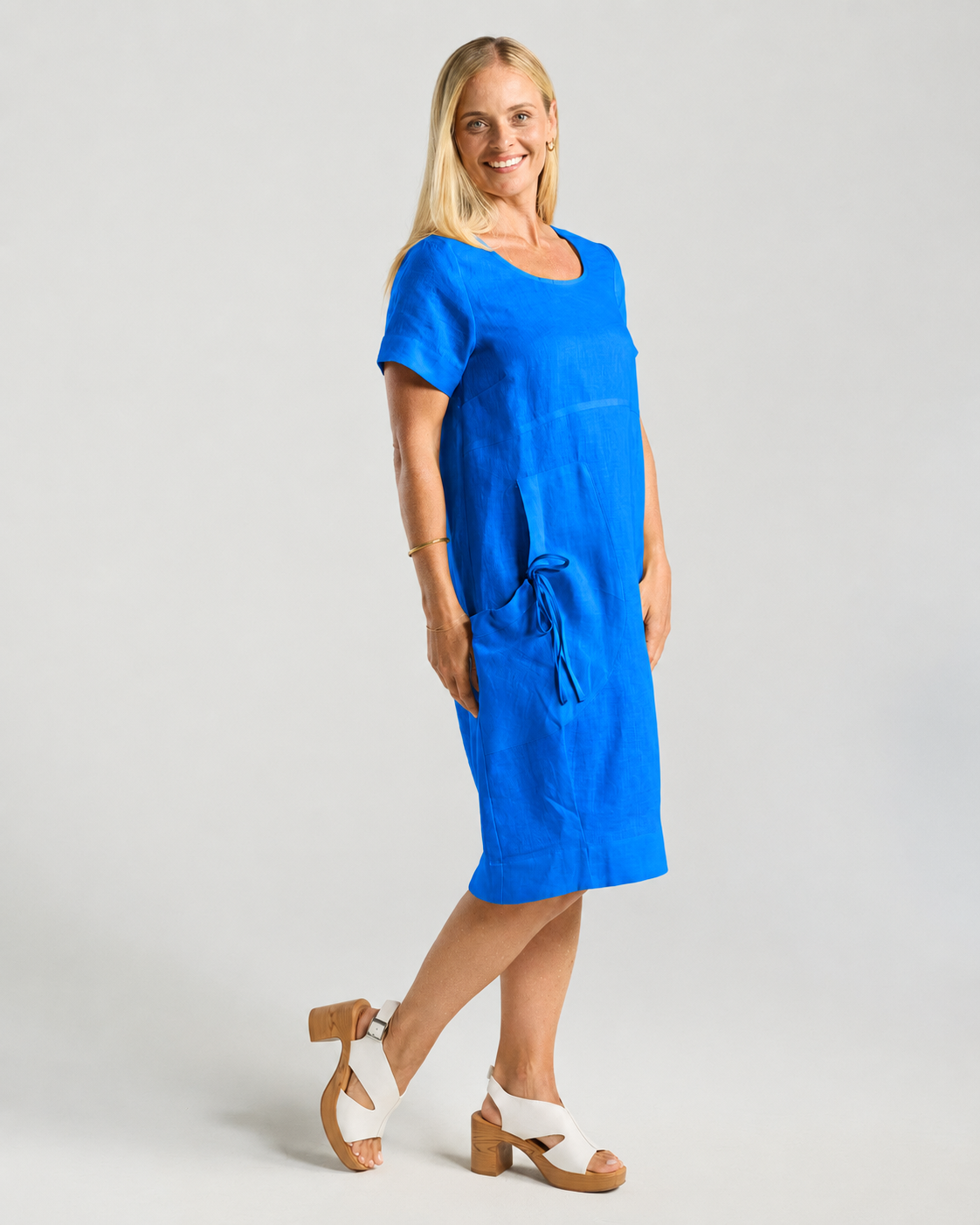 Blackstone Lillian Dress Bay Blue
