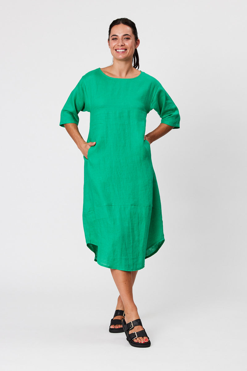 Blackstone Dress - Exotic Green