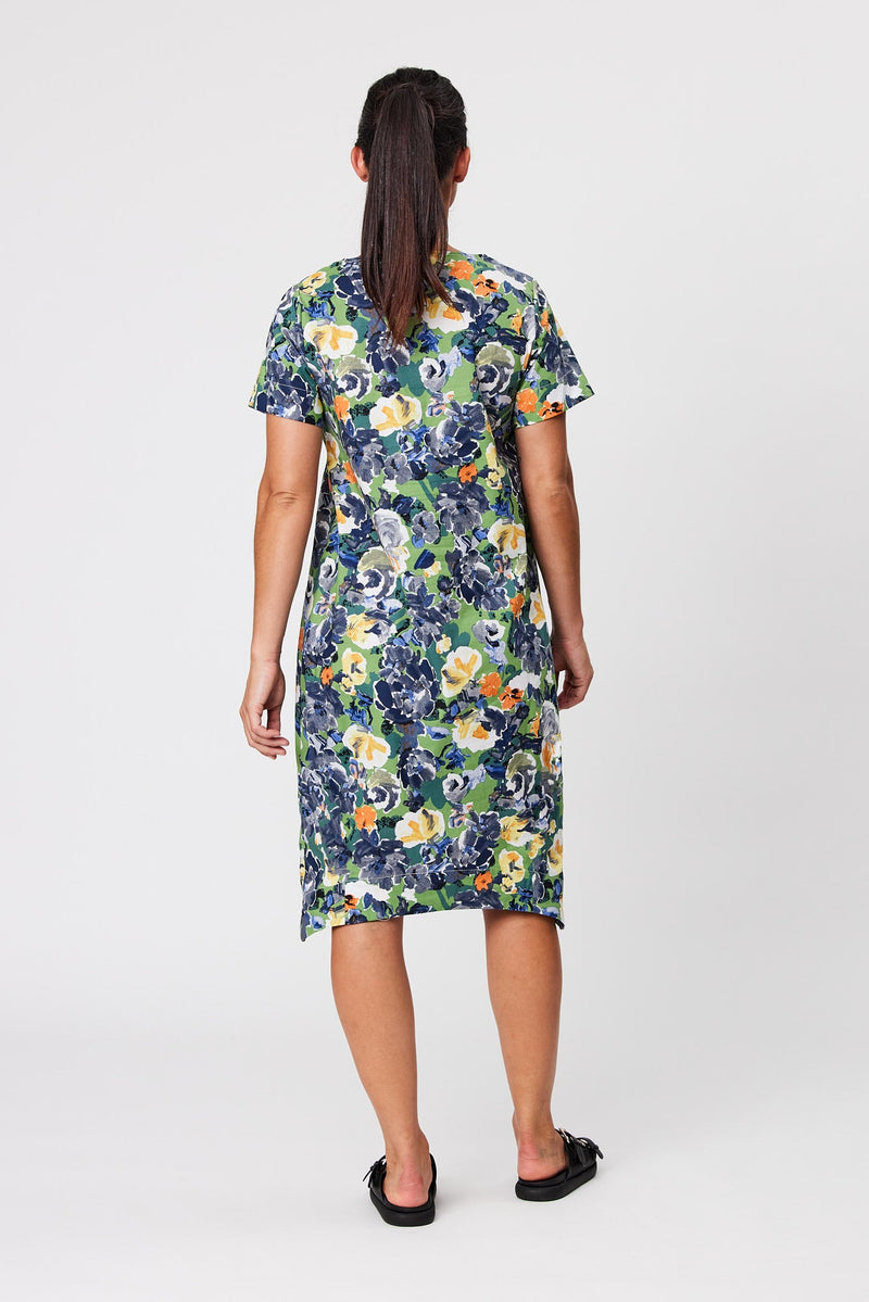 Blackstone Dress Green Fig