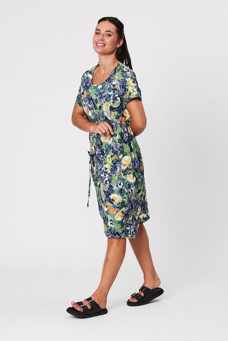 Blackstone Dress Green Fig