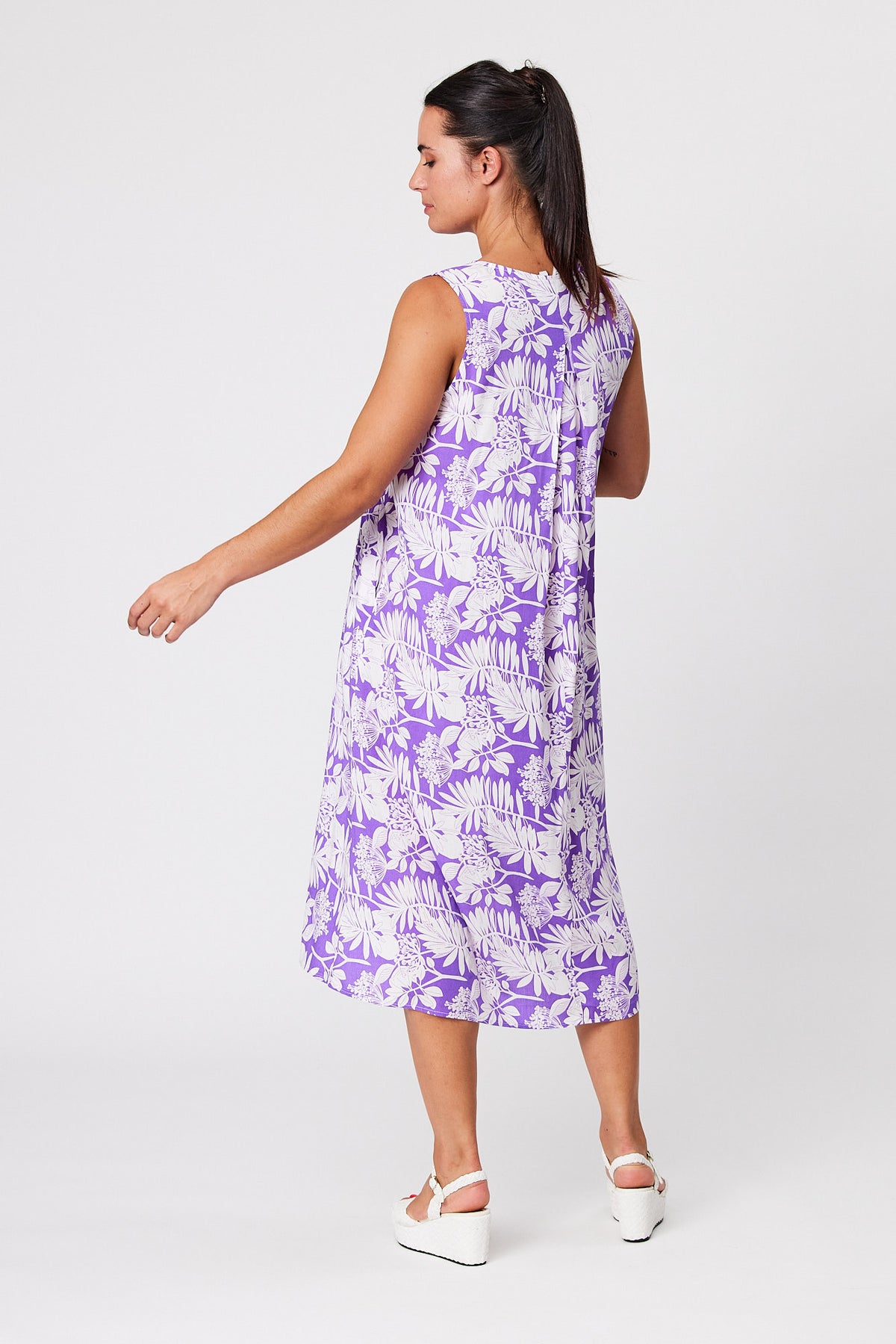 Blackstone Dress Digital Lilac