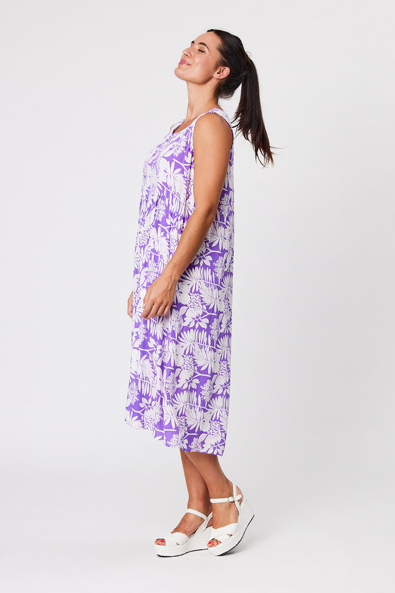 Blackstone Dress Digital Lilac