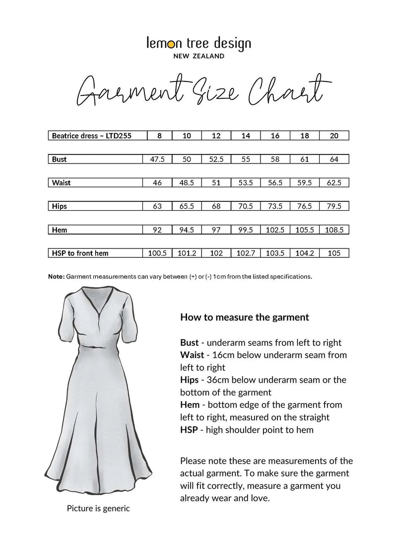 Lemon Tree Beatrice Dress