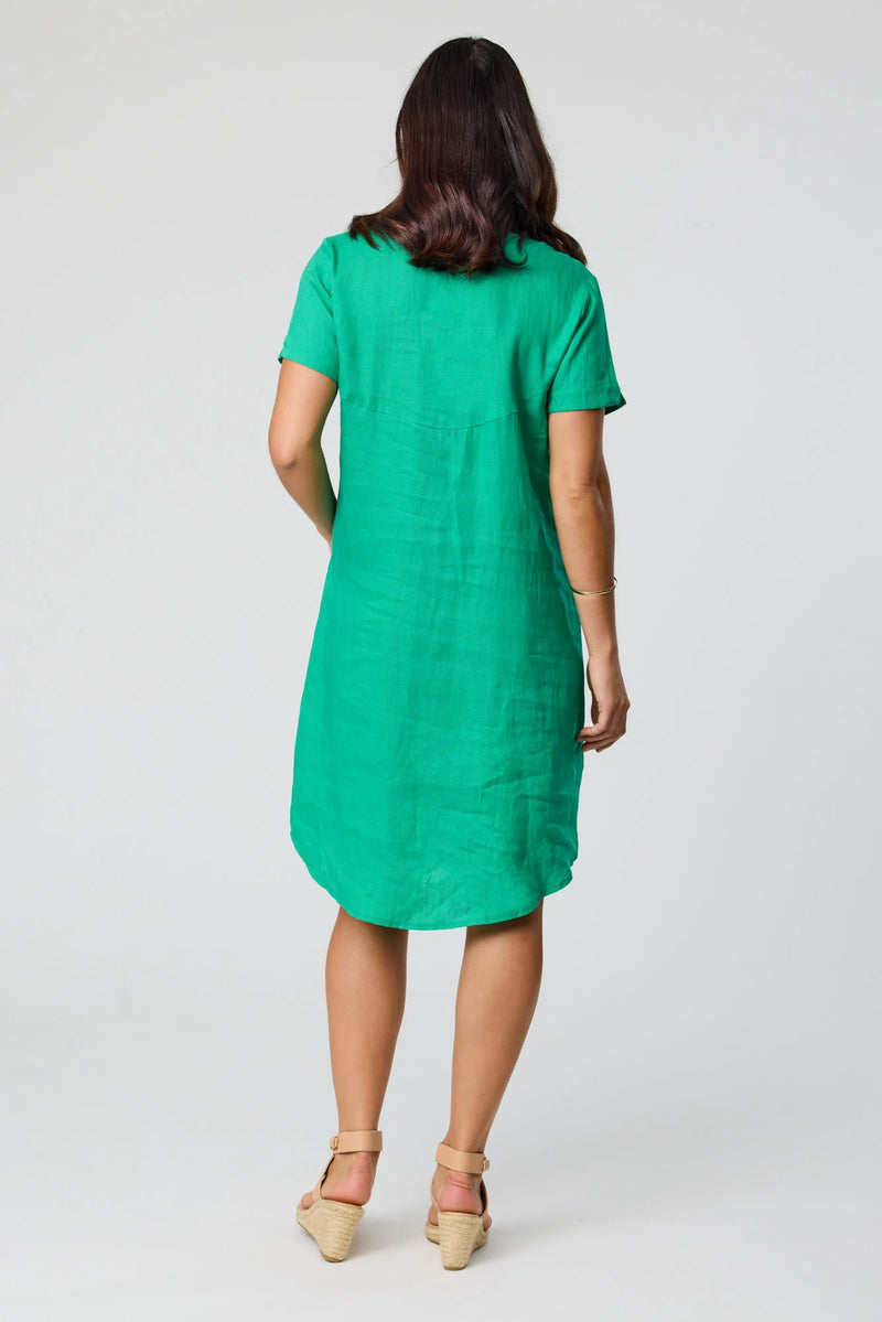 Blackstone Dress - Exotic Green