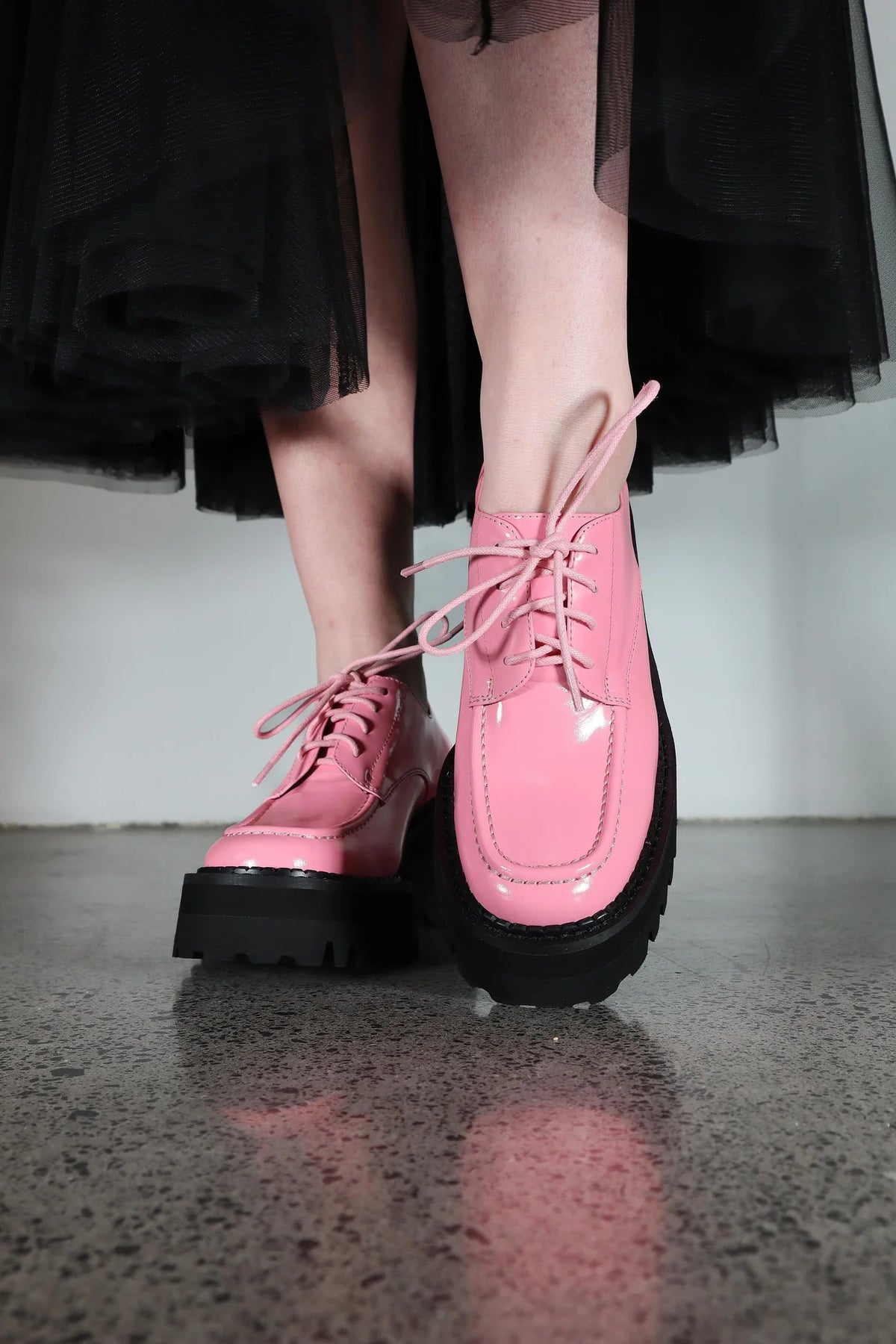 Minx Boss Shoe - Candy Pink Oil