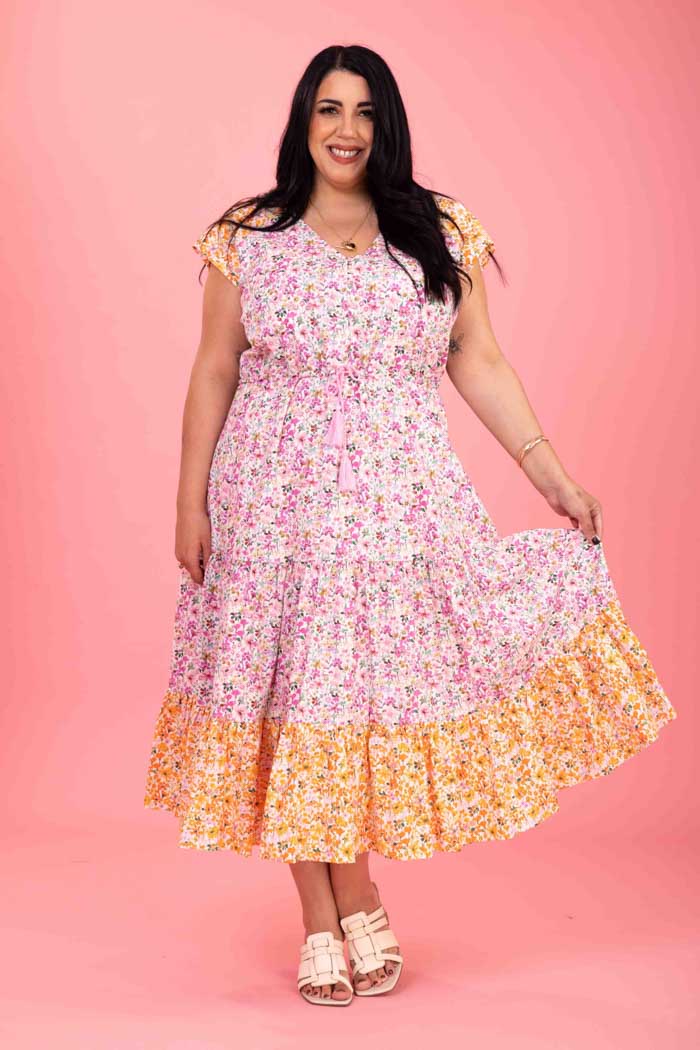 Charlo Brady Midi Dress