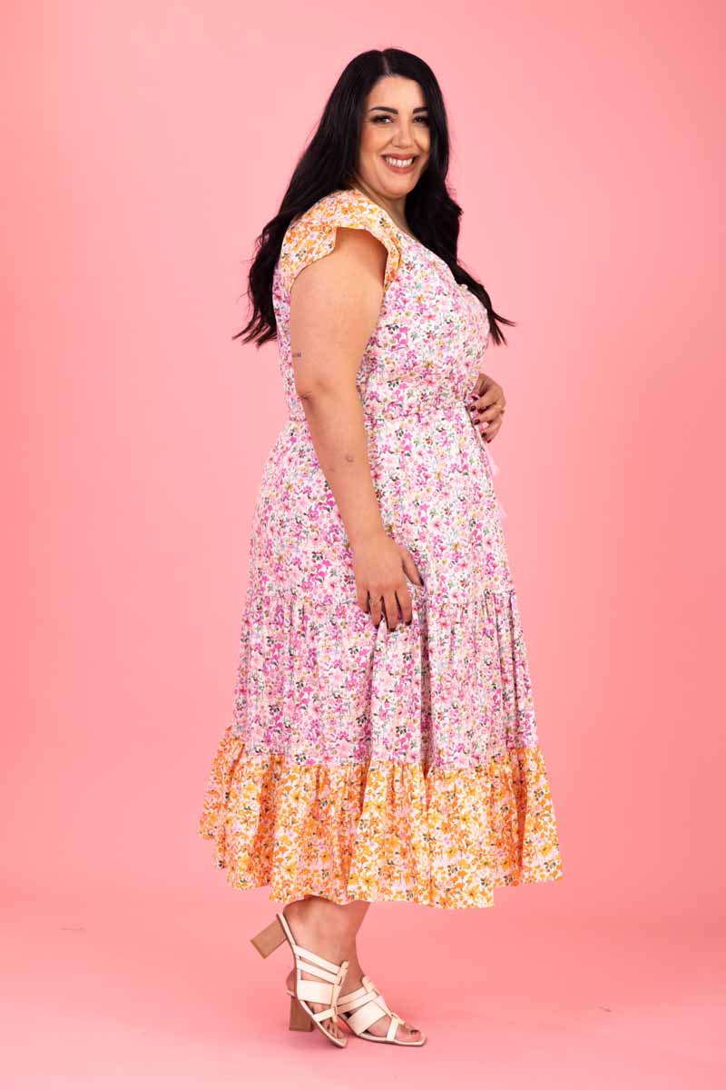 Charlo Brady Midi Dress