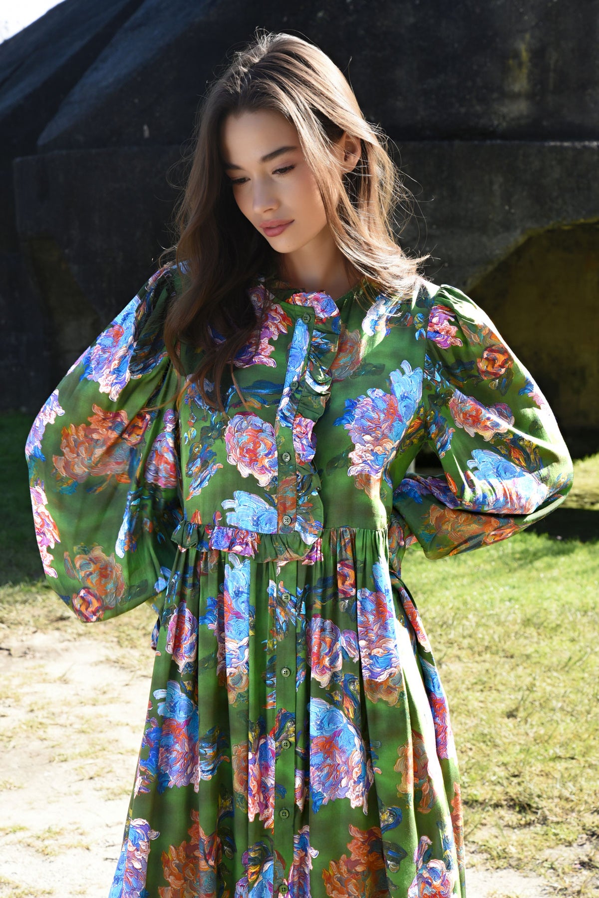 COOP Floral Flair Dress