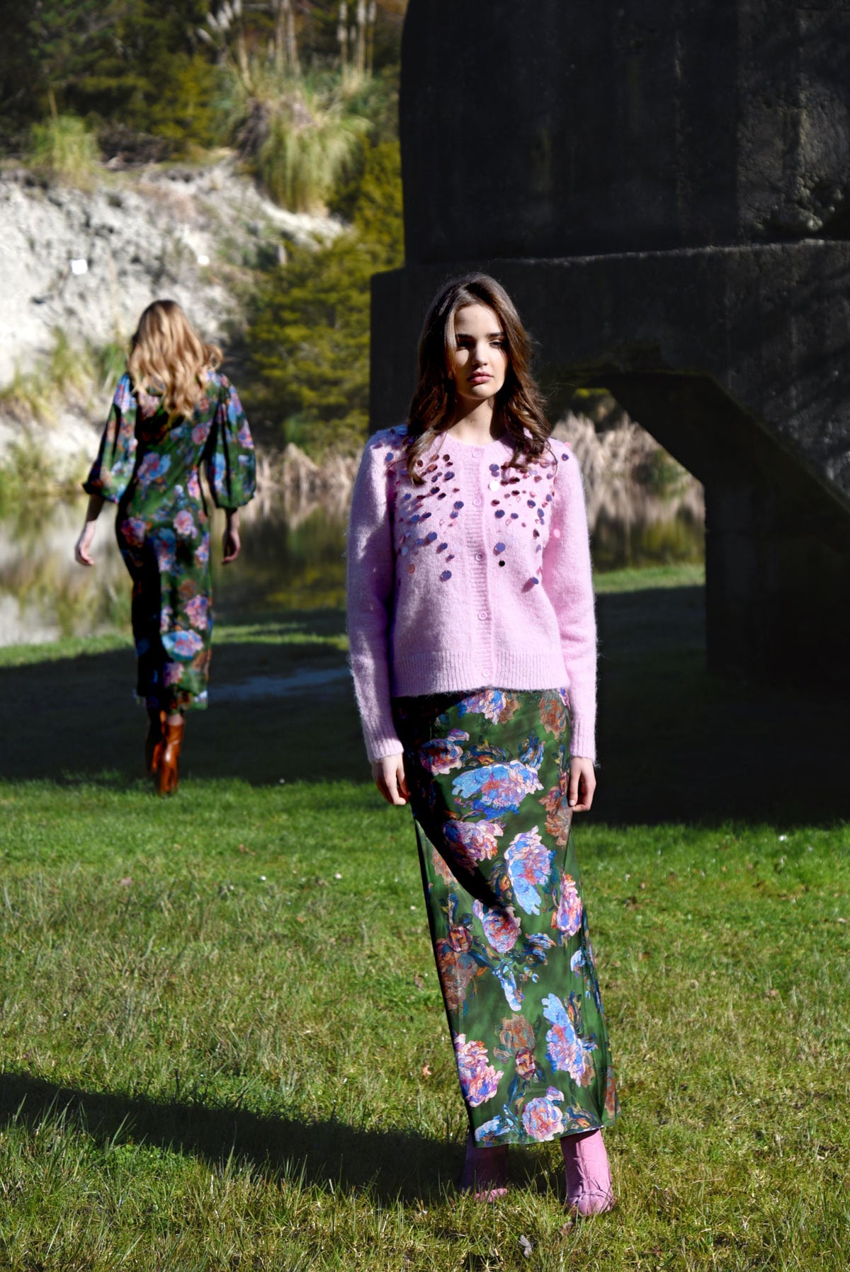 COOP Cardi Bling Cardigan Pink