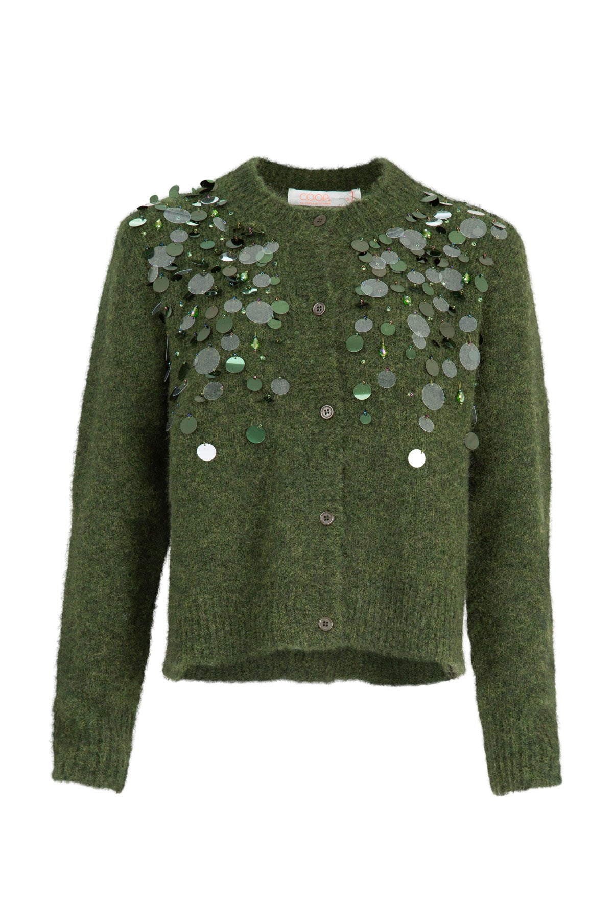COOP Cardi Bling Cardigan Green