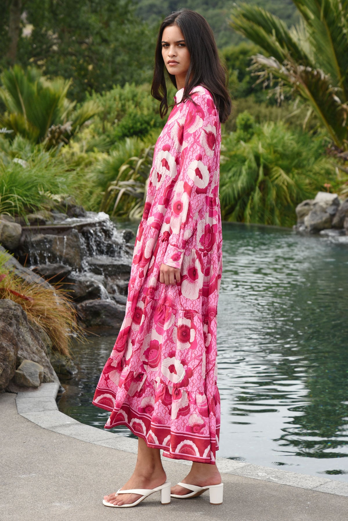 COOP Sun & The Swoon Dress - Pink Flora