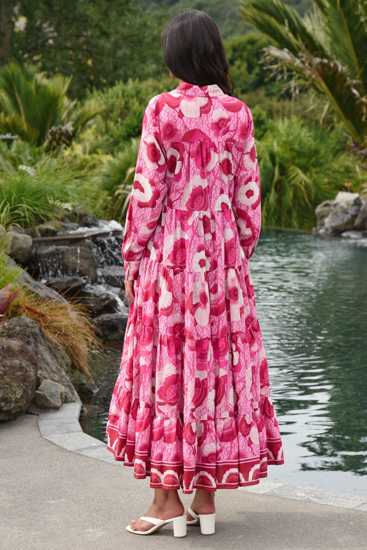 COOP Sun & The Swoon Dress - Pink Flora