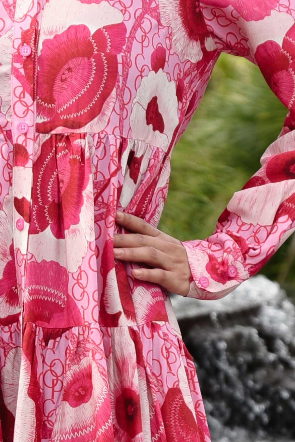 COOP Sun & The Swoon Dress - Pink Flora