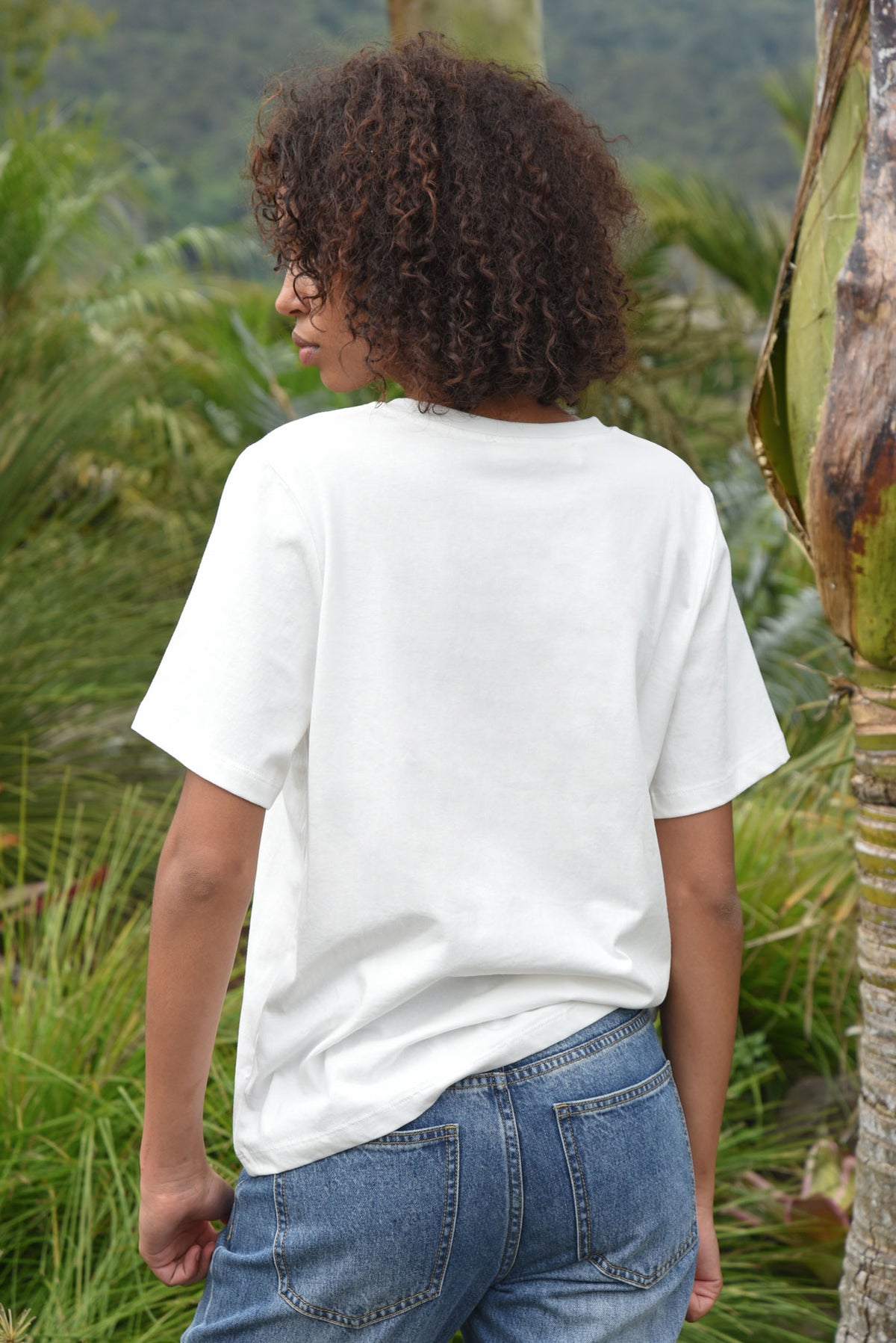 Coop Foxglove & Fancy Free T-Shirt White