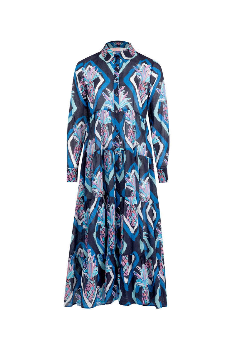 COOP Sun & The Swoon Dress - Blue Aloha