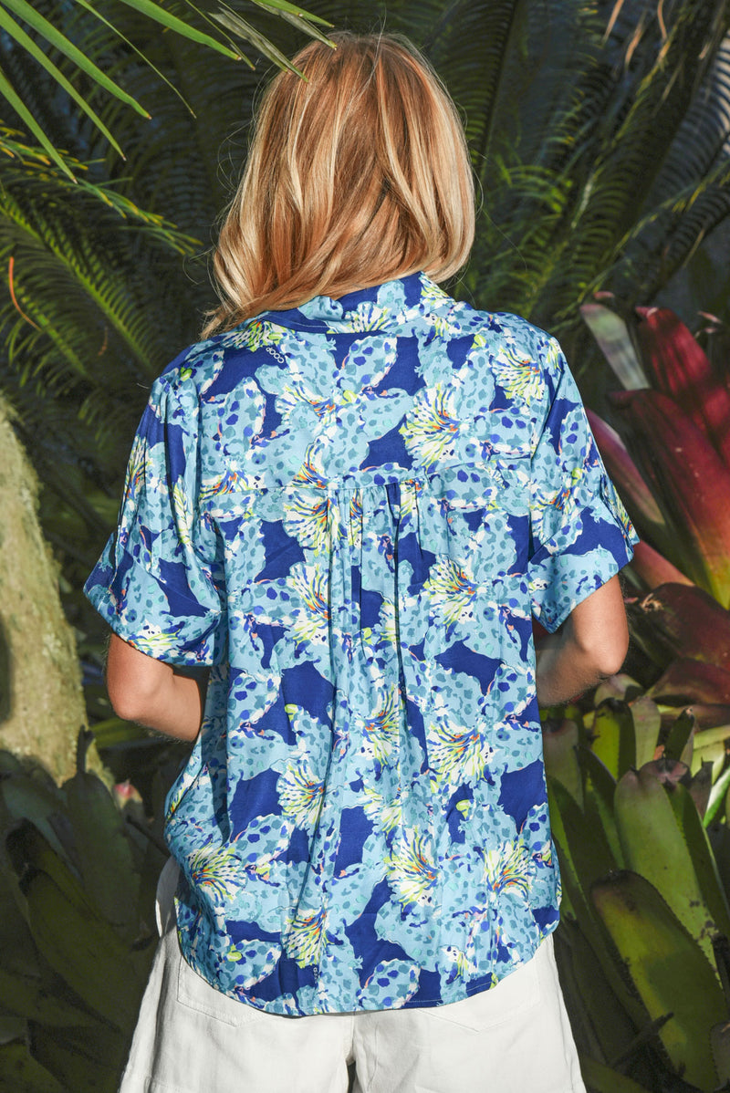 COOP Cuff & Ready Shirt Blue