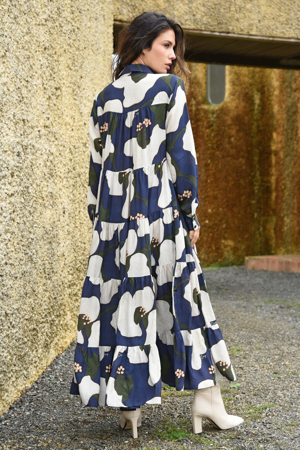 COOP Sun & The Swoon Dress - Navy