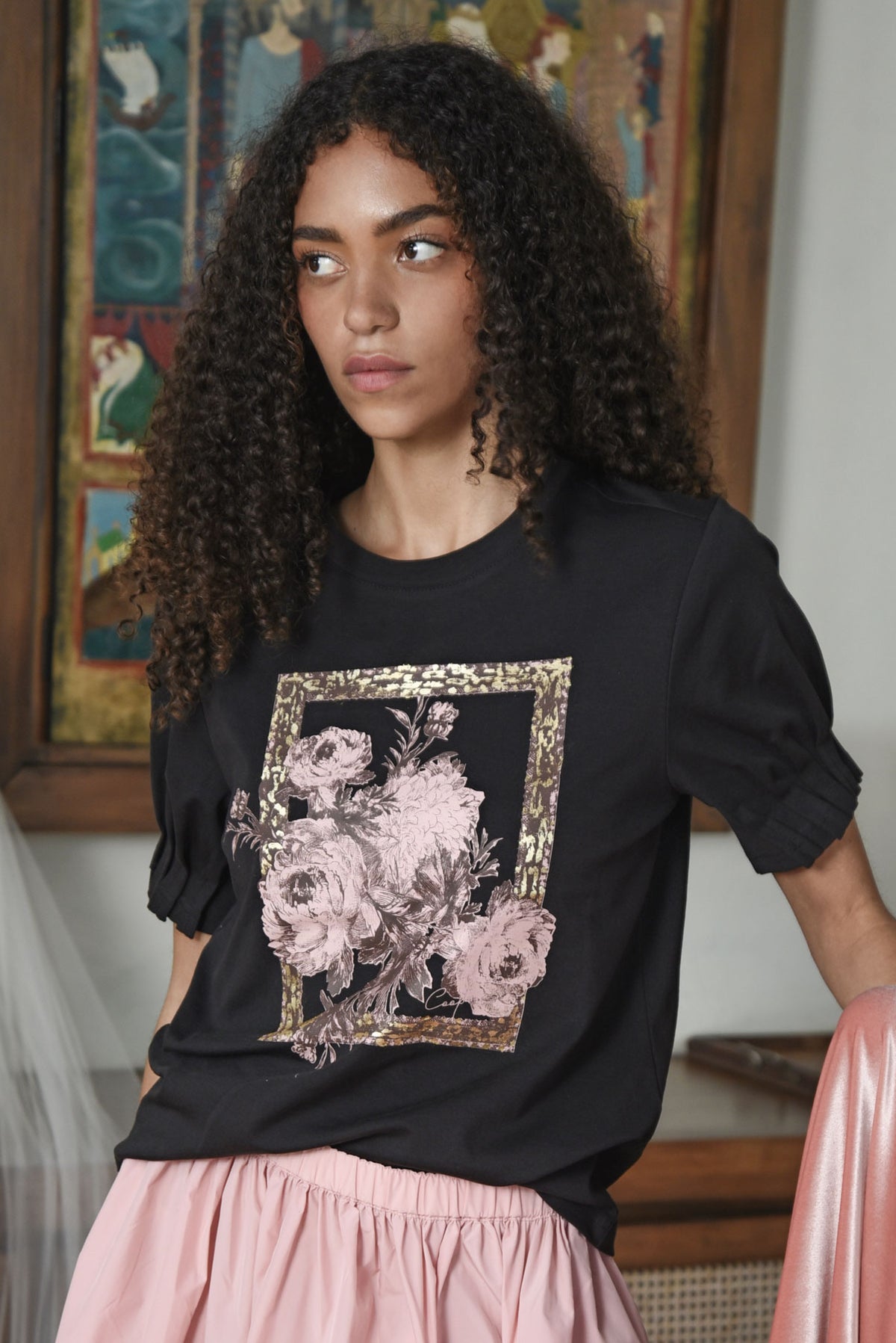 COOP Foil & Flourish T-Shirt Black