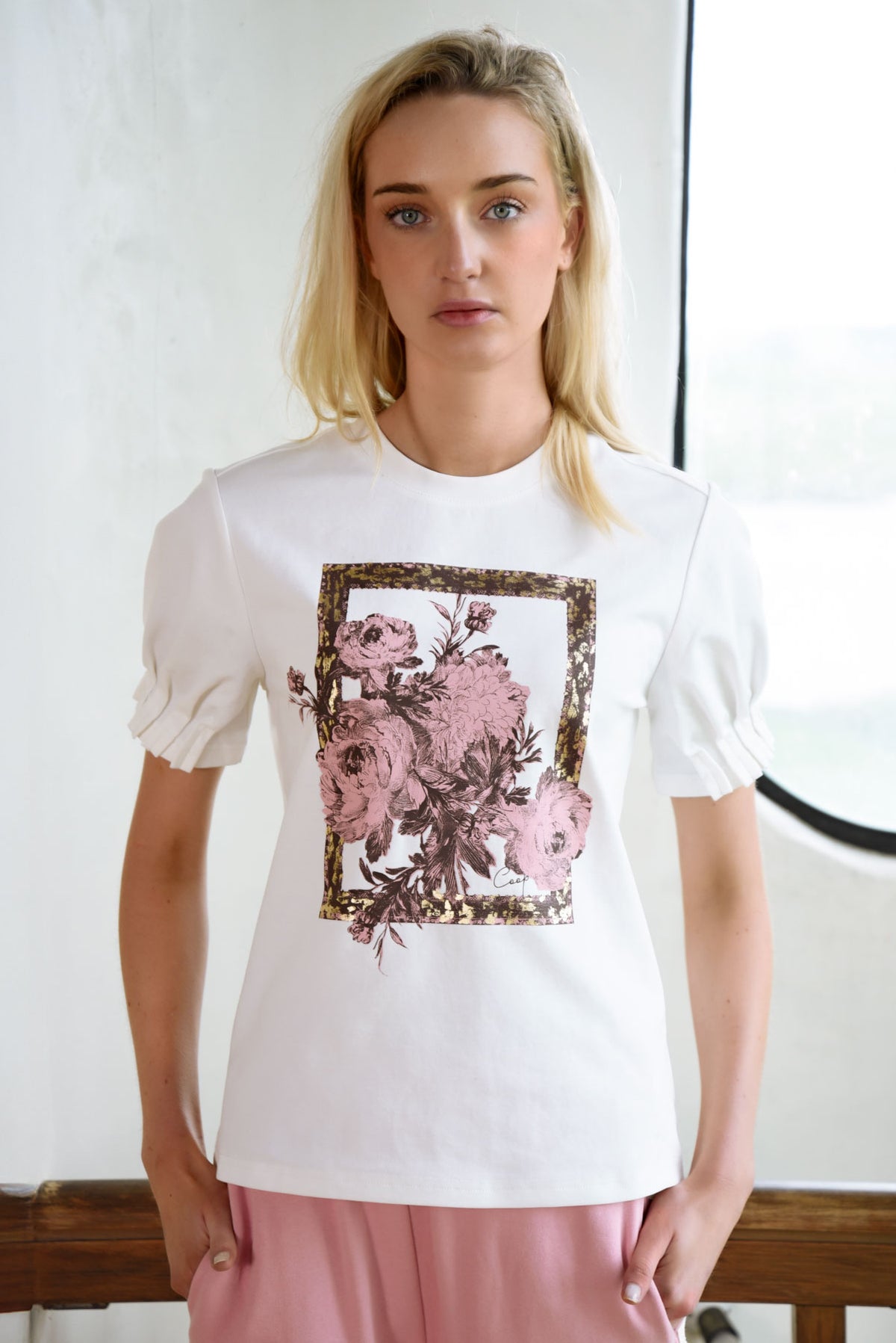 COOP Foil & Flourish T-Shirt White
