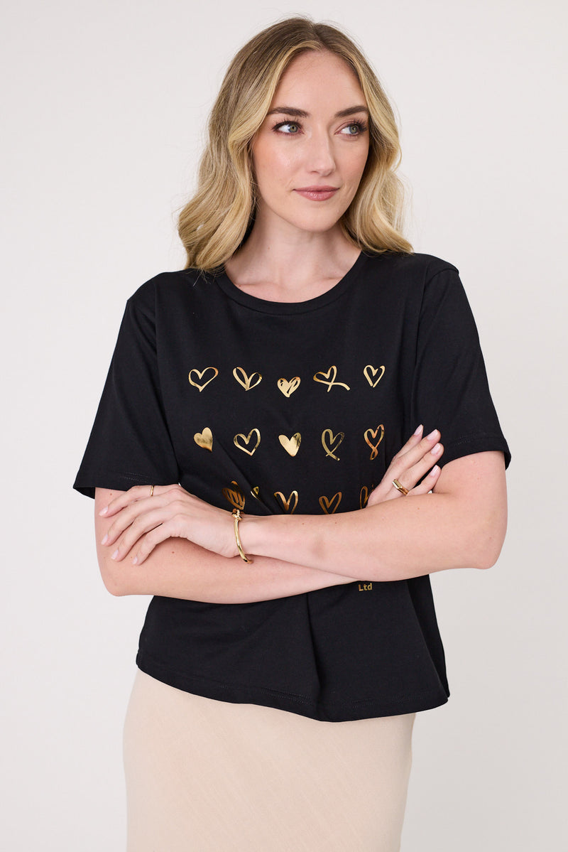 Lemon Tree Carina Top - Black