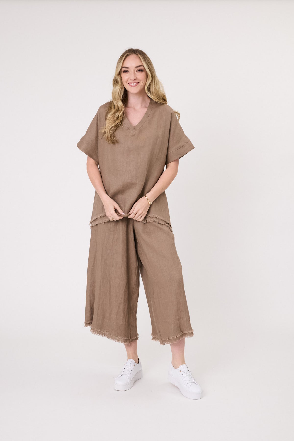 Lemon Tree Carola Top - Mocha