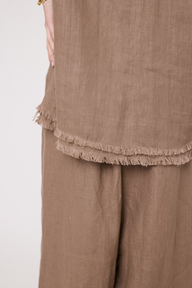 Lemon Tree Carola Top - Mocha