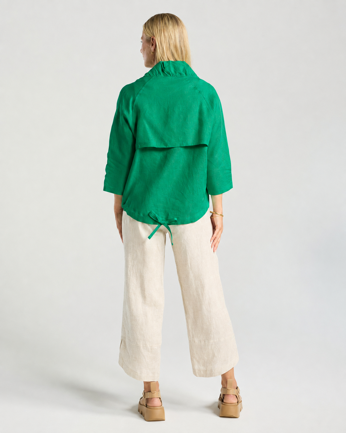 Blackstone Victoria Zip Jacket Emerald