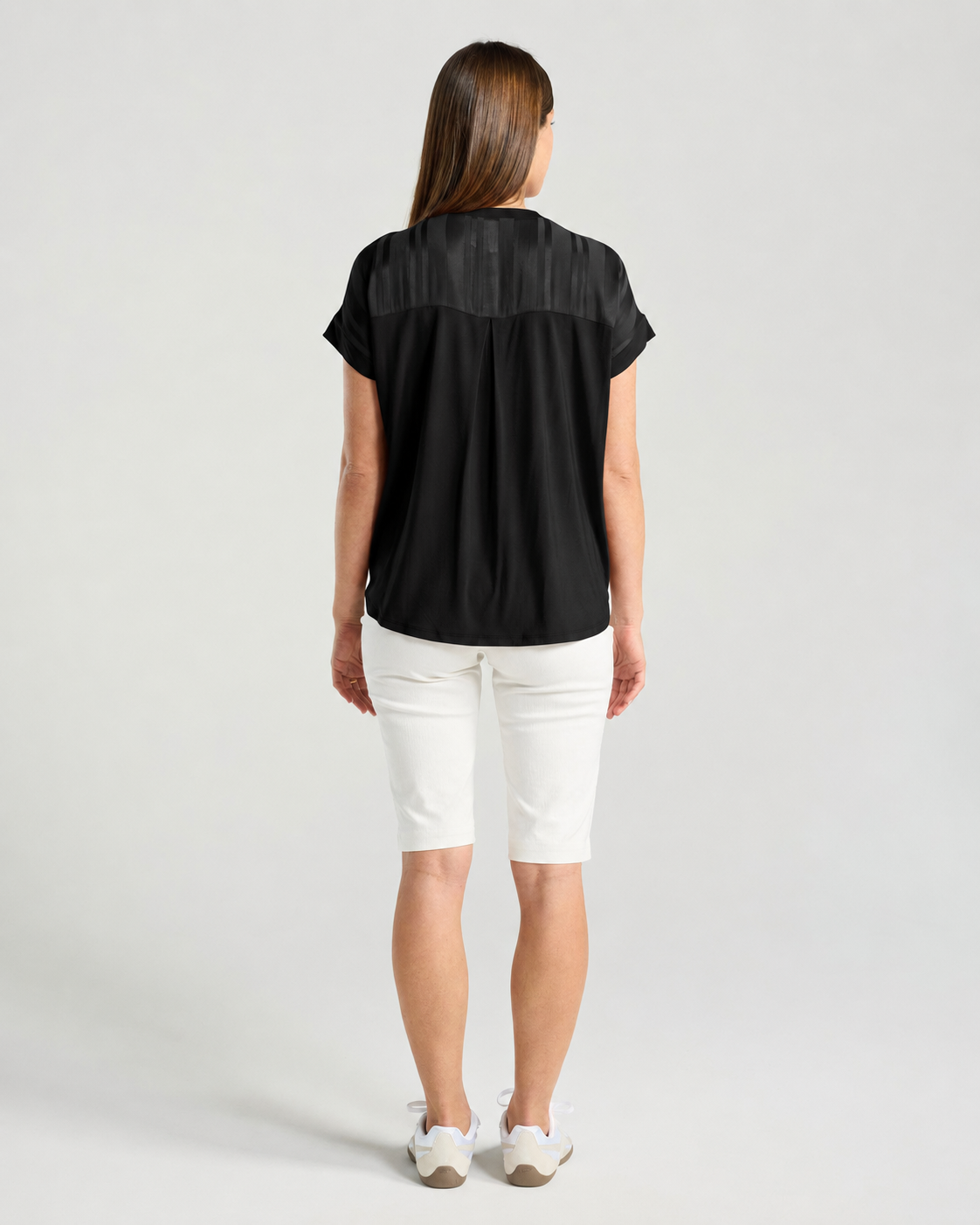 Blackstone Simona Satin Top Black